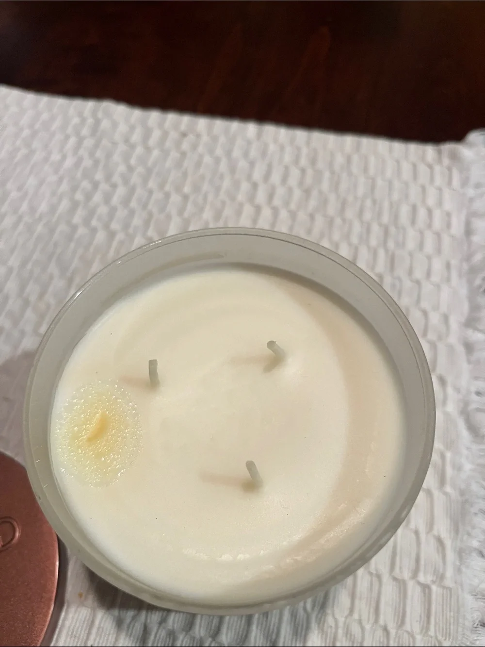 Champagne Grapes & Rose Vegan Scented Candle - Pink Label
